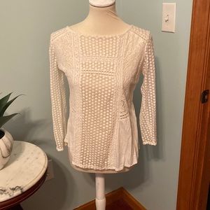 Ladies Lucky 3/4 Sleeve boho top